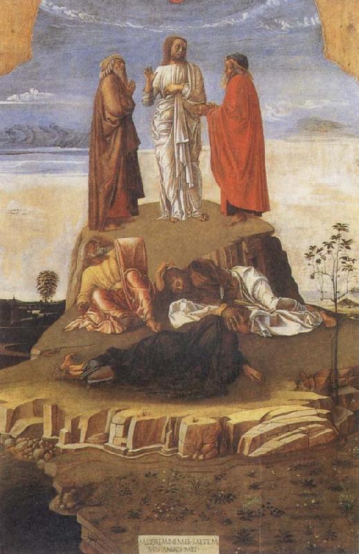 Gentile Bellini Transfiguration fo Christ oil painting picture